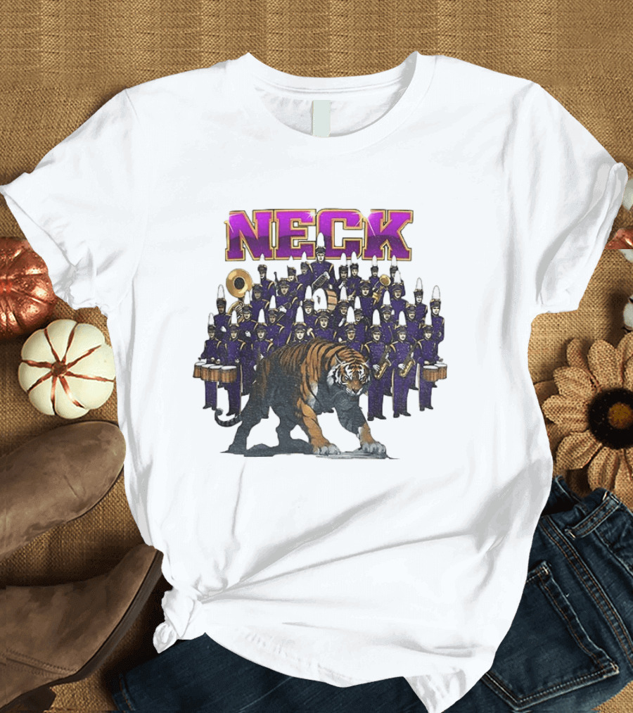 LSU Tigers Neck Marching Band Louisiana State University T-Shirt