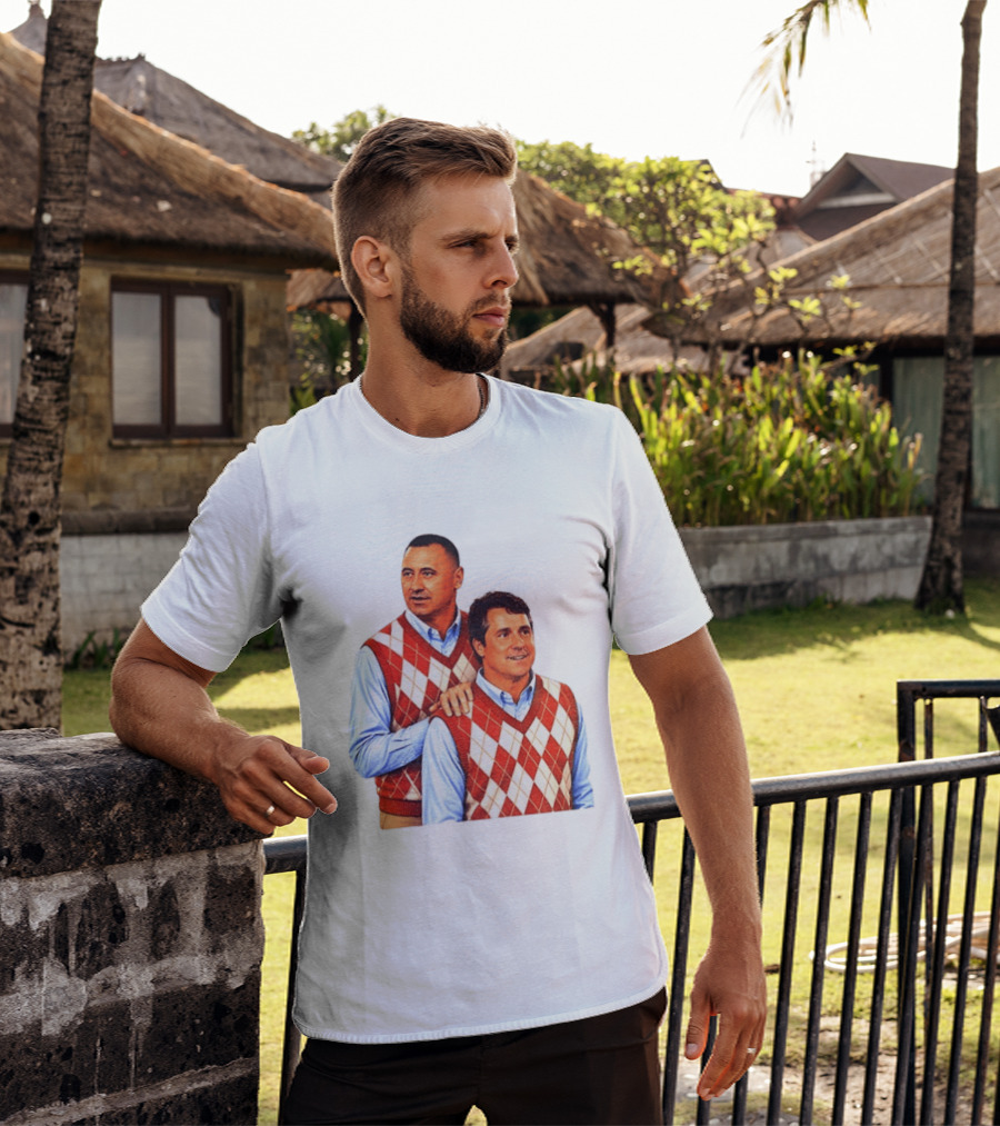 Texas Longhorns Football Coach Step Brothers Argyle Sweater Comedy T-Shirt