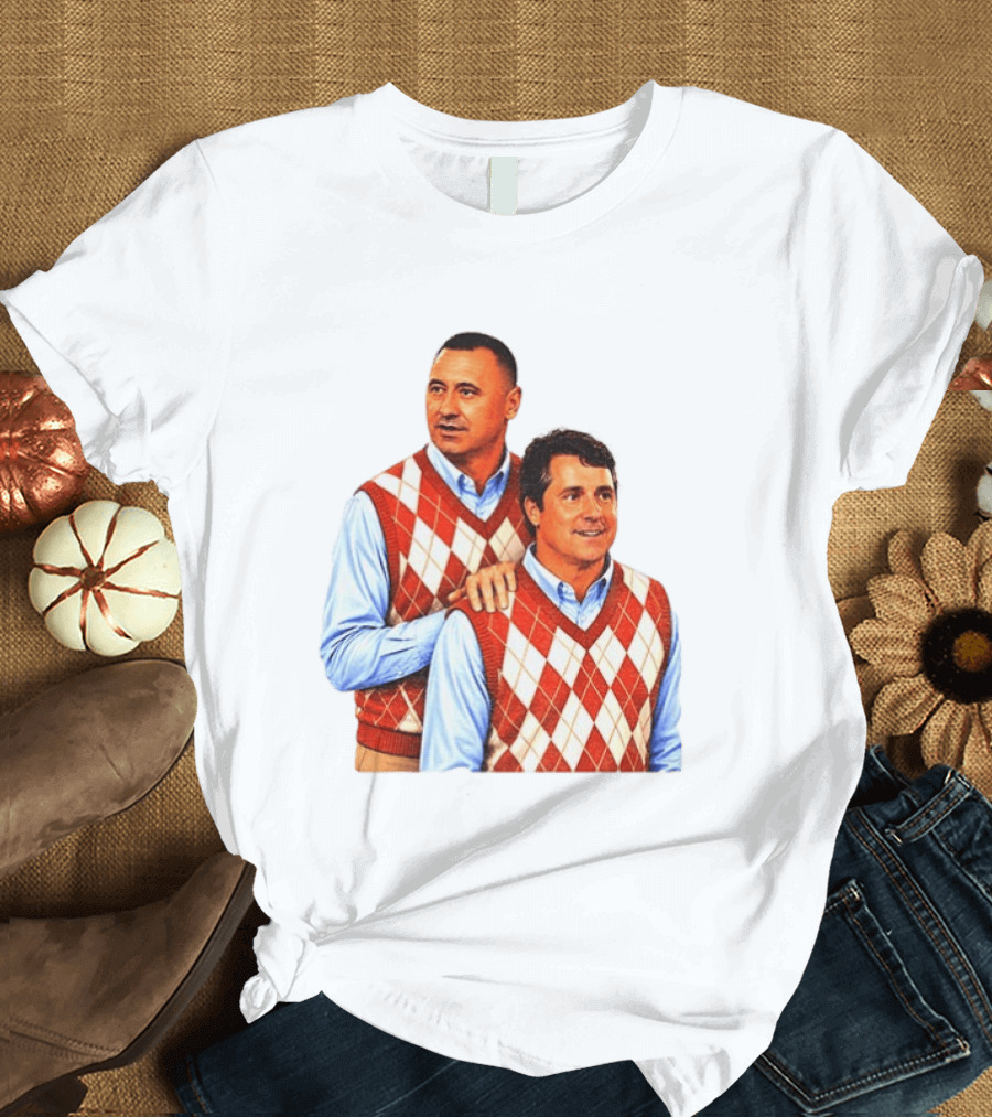 Texas Longhorns Football Coach Step Brothers Argyle Sweater Comedy T-Shirt