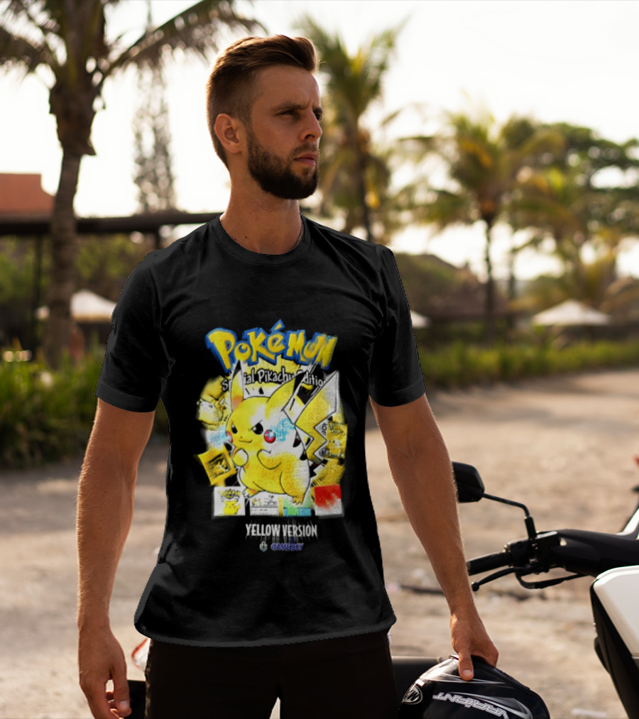 Pokémon Special Pikachu Edition Yellow Version Game Boy Nintendo T-Shirt