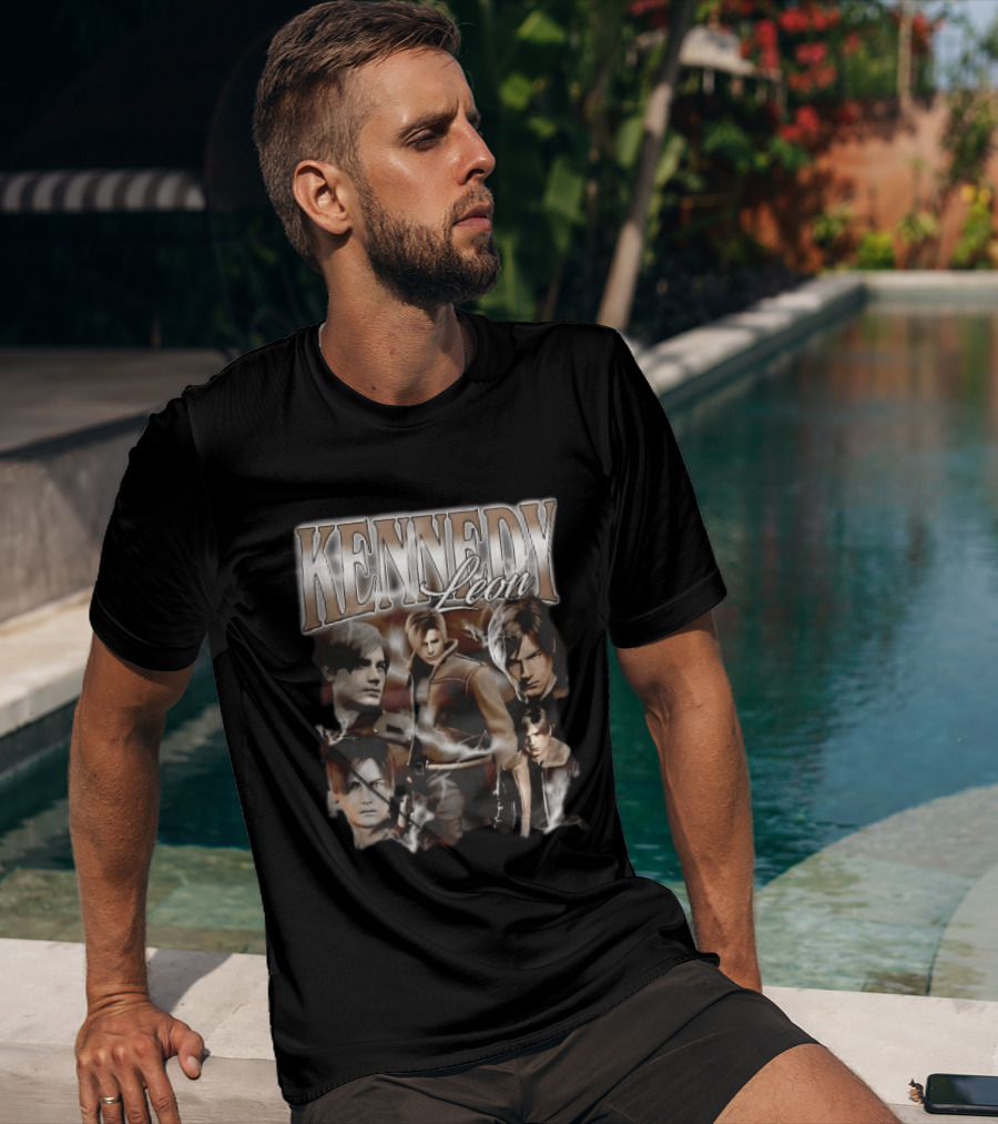 Kennedy Leon Lightning Smoke Bootleg T-Shirt