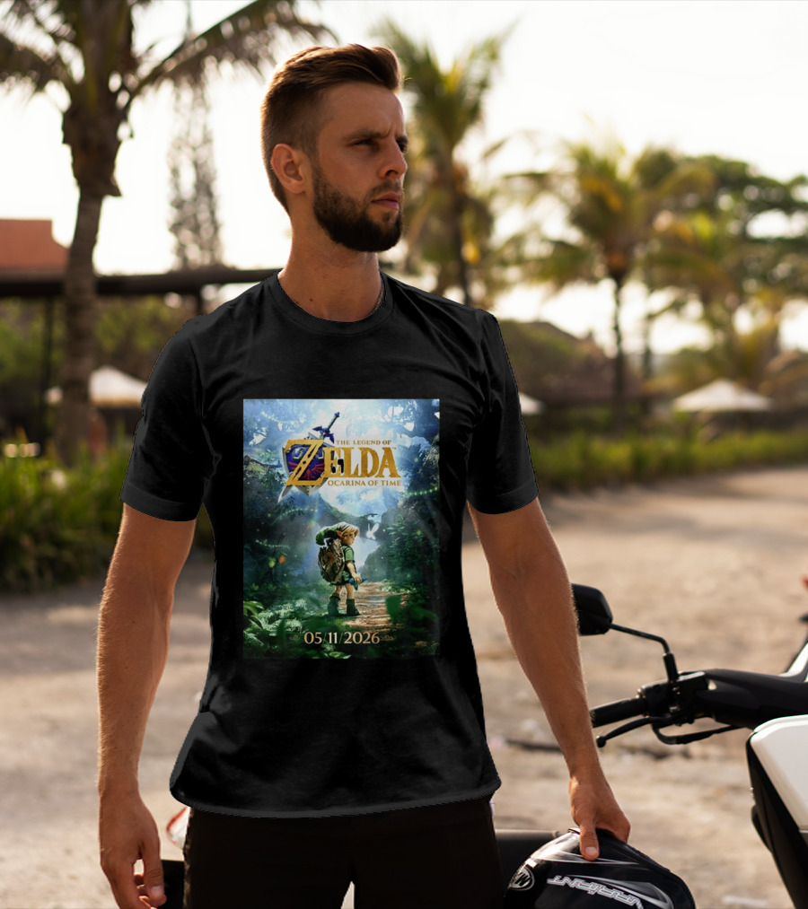The Legend Of Zelda Ocarina Of Time 05/11/2026 Nitendo Switch 2 Release T-Shirt