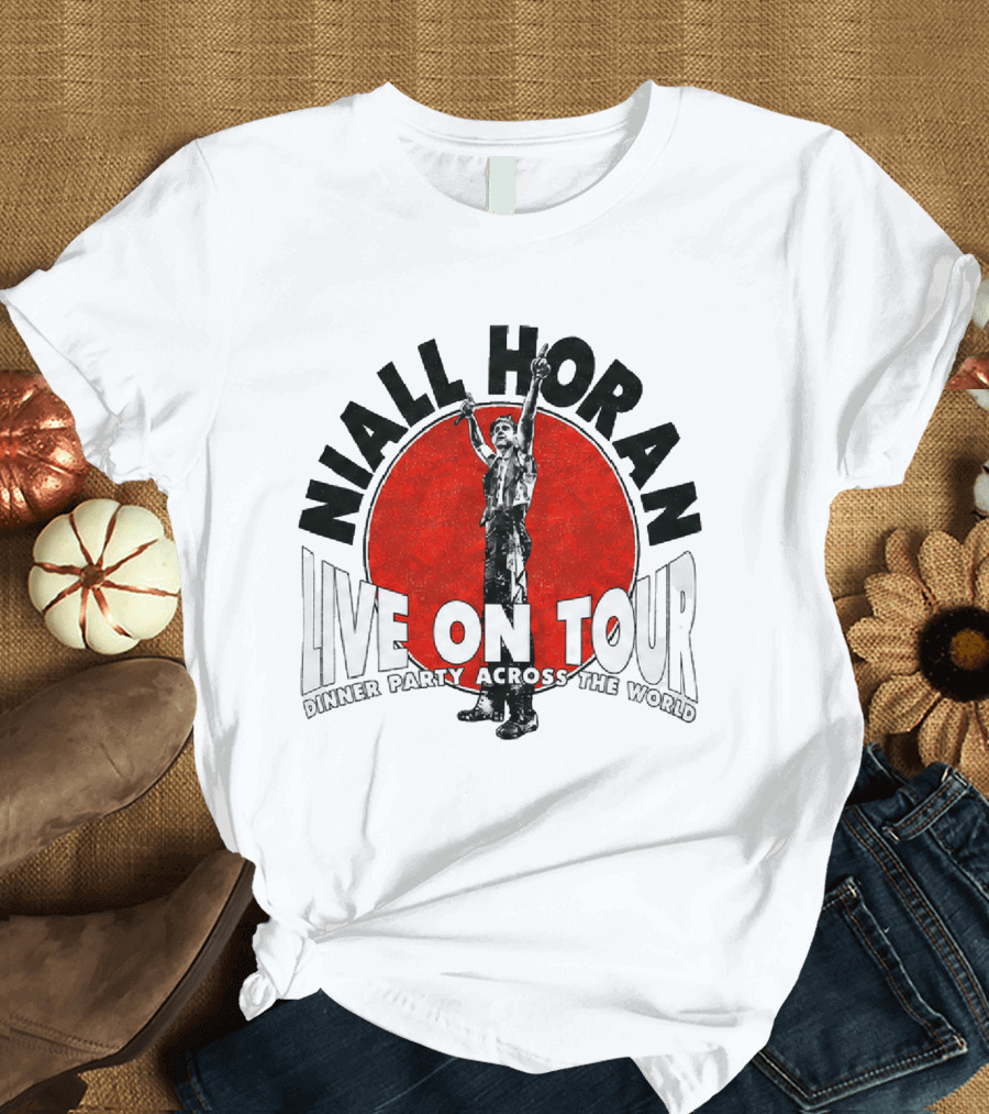Niall Horan Live On Tour Dinner Party Across The World T-Shirt