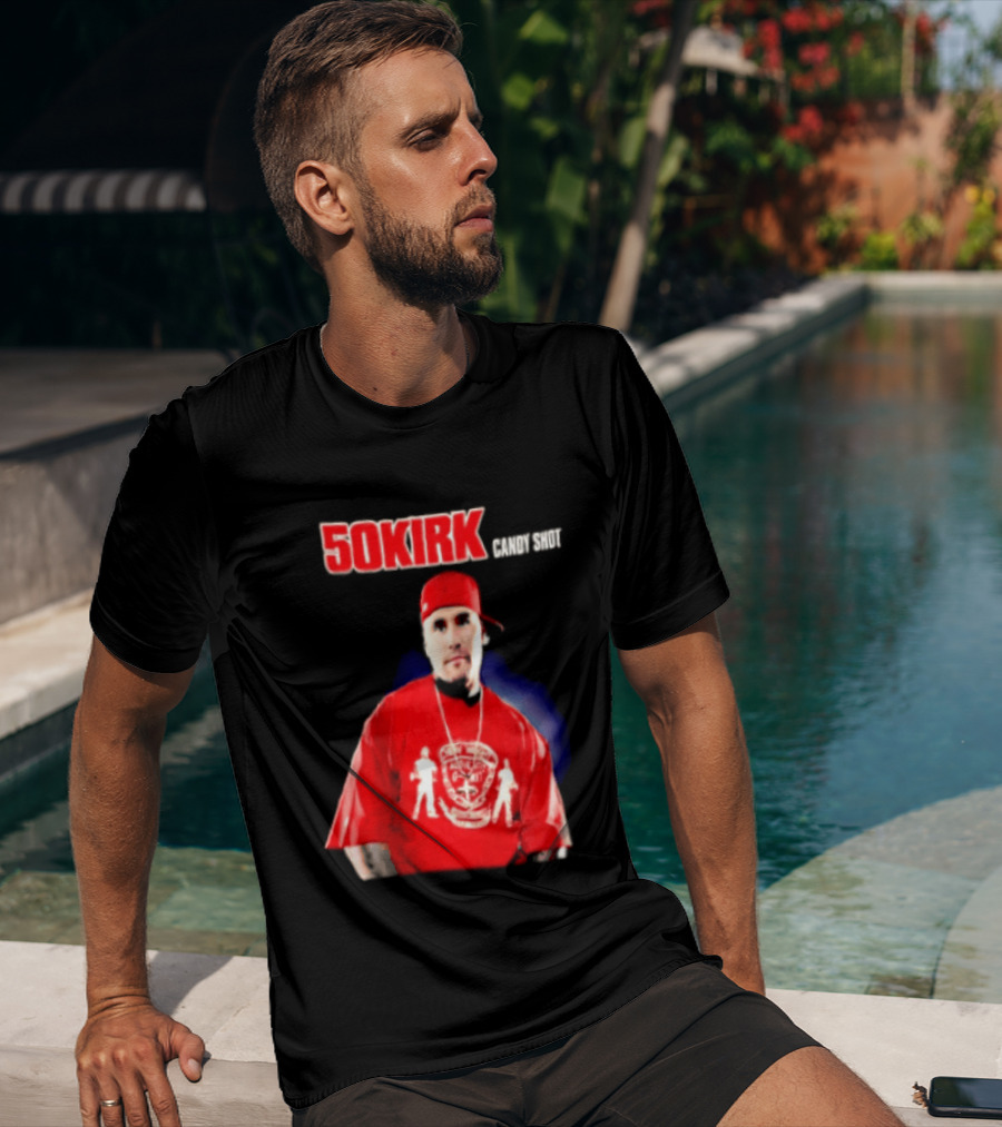 50KIRK Candy Shot Man Red Outfit T-Shirt