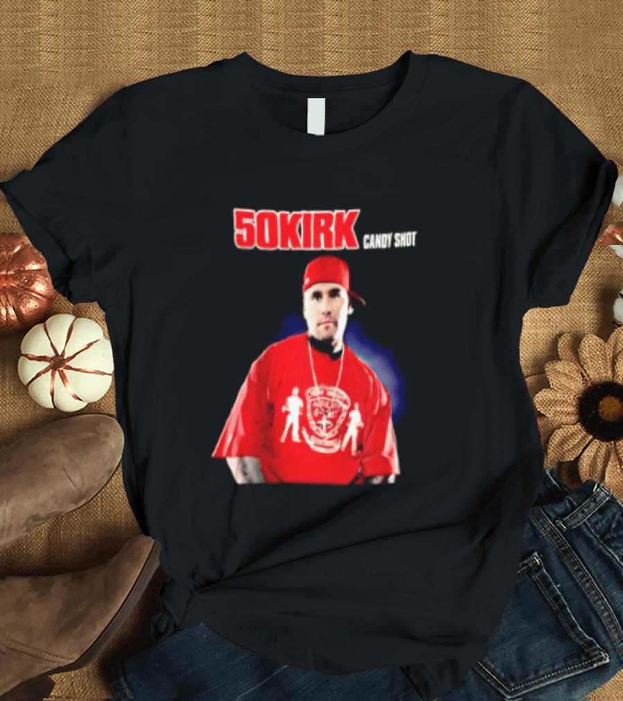 50KIRK Candy Shot Man Red Outfit T-Shirt
