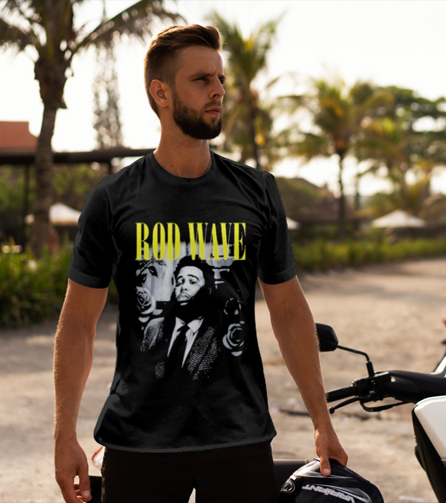 Rod Wave Don't Look Down Tour 2026 Rose Garden Concert Dates T-Shirt