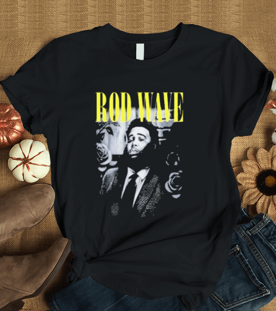 Rod Wave Don't Look Down Tour 2026 Rose Garden Concert Dates T-Shirt