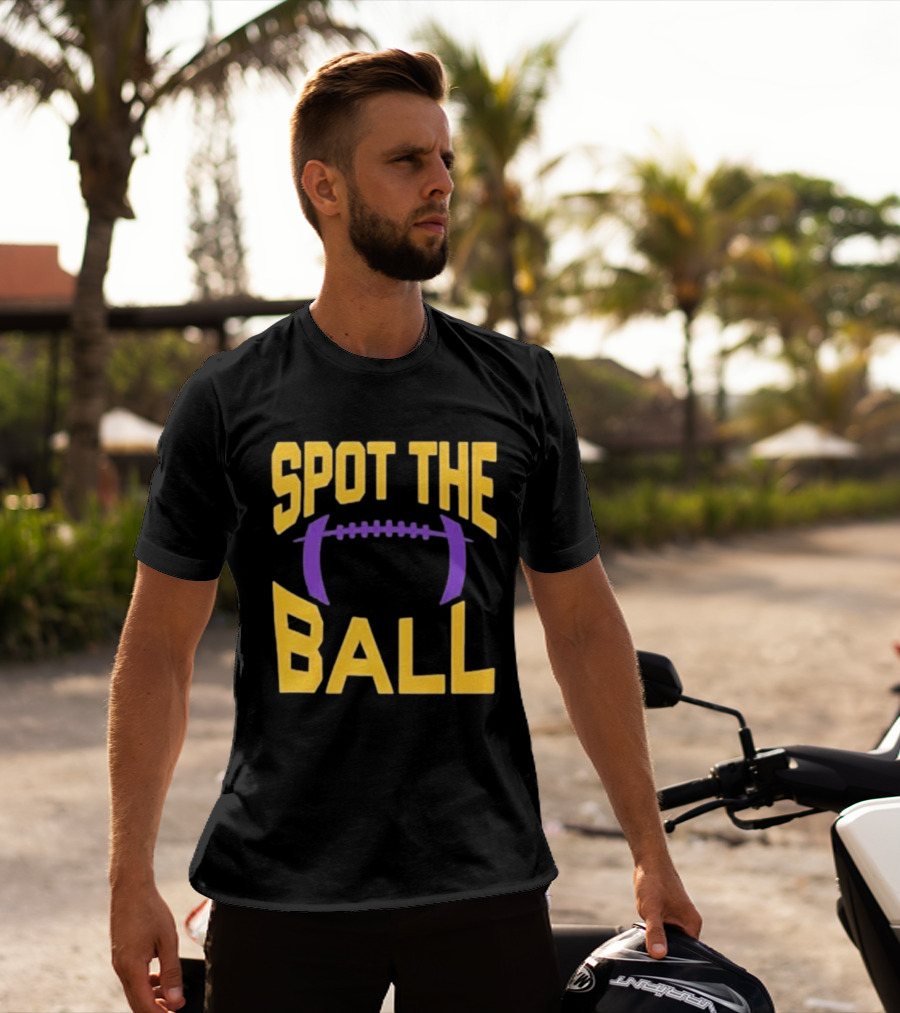 Spot The Ball Football Enthusiast Game Challenge T-Shirt