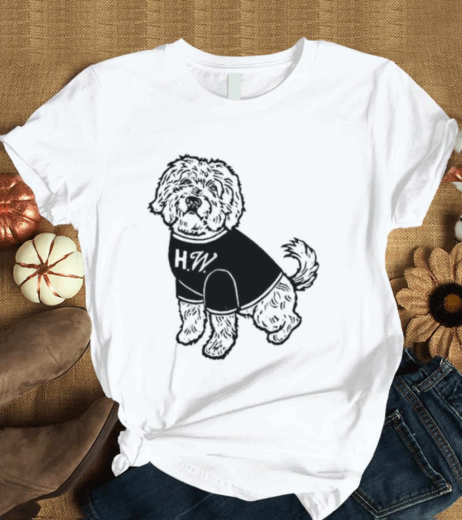 Hayley Williams Alf Raglan Dog Wearing T-Shirt