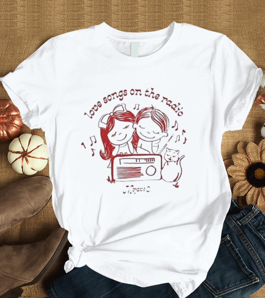 Unified Goods Mojave 3 Love Songs On The Radio Red T-Shirt