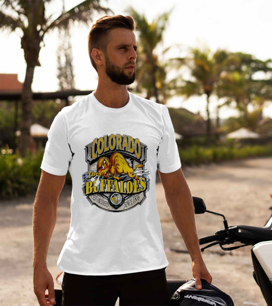 Colorado Buffaloes CU The Buffaloes Established Since 1876 T-Shirt