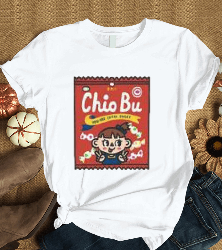 Wheniwasfour Store Chio Bu You Are Extra Sweet Candy Packet T-Shirt