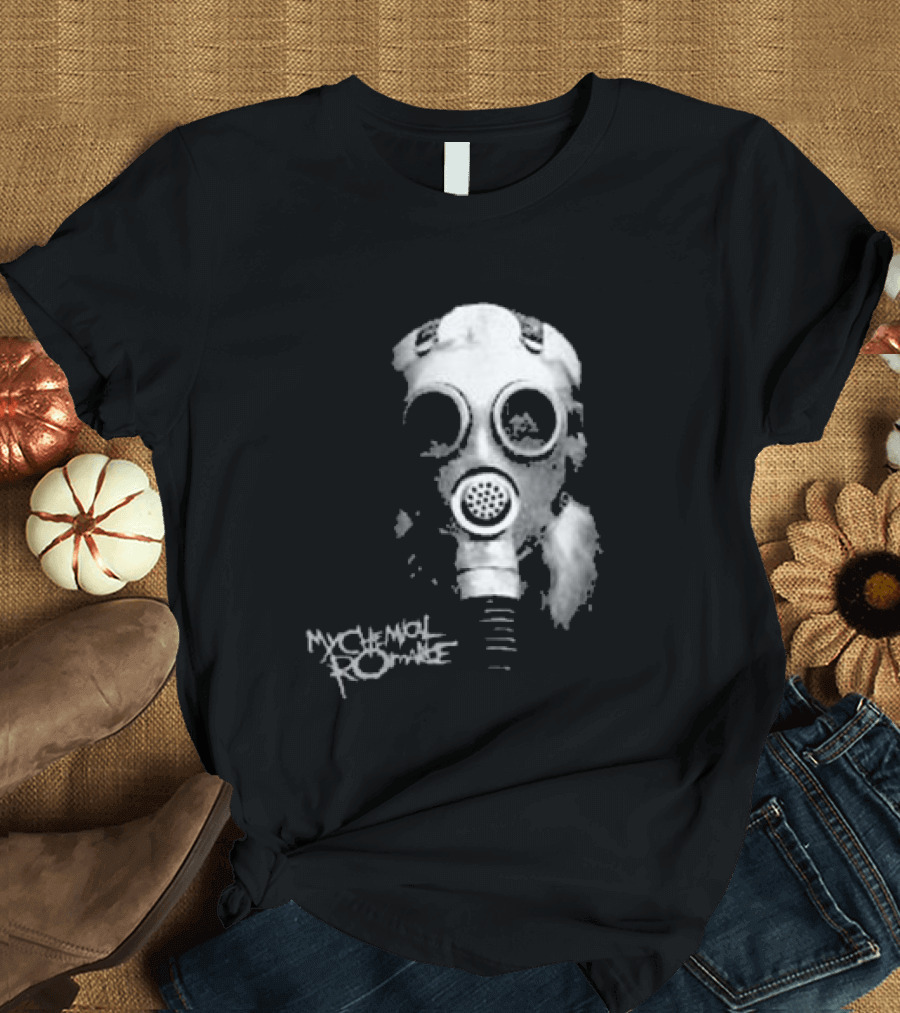 My Chemical Romance Gas Mask Mother War We're Damned Afterall T-Shirt