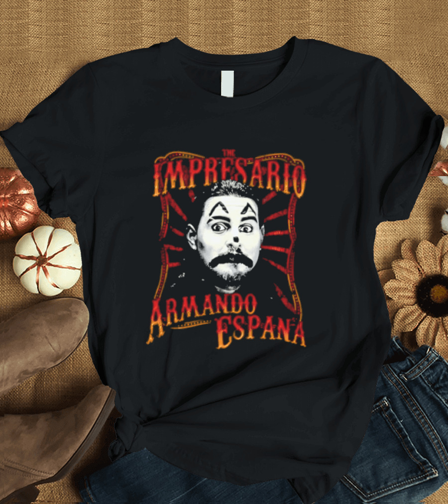 Impresario Armando Espana Clown Face T-Shirt