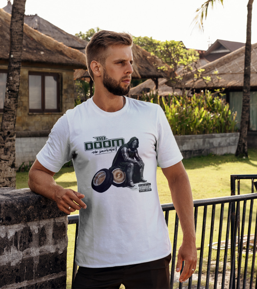 Dr Doom The Documentary Marvel Hip Hop Parental Advisory T-Shirt