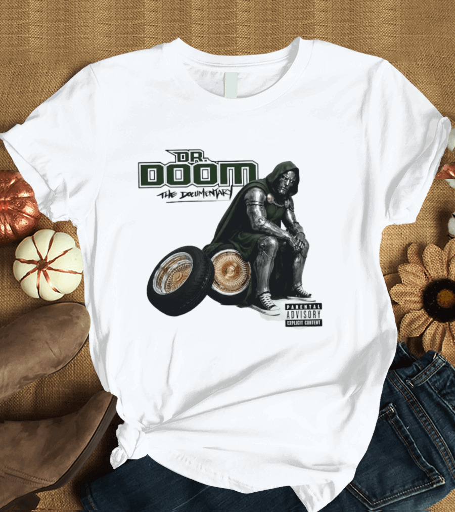 Dr Doom The Documentary Marvel Hip Hop Parental Advisory T-Shirt