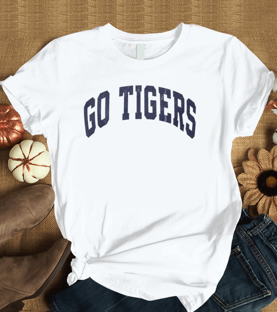 Go Tigers 2026 Sports Team Spirit Merchandise T-Shirt