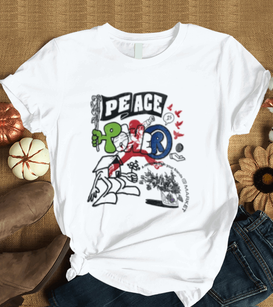 Peace Power Walker Kessler Dodgers T-Shirt