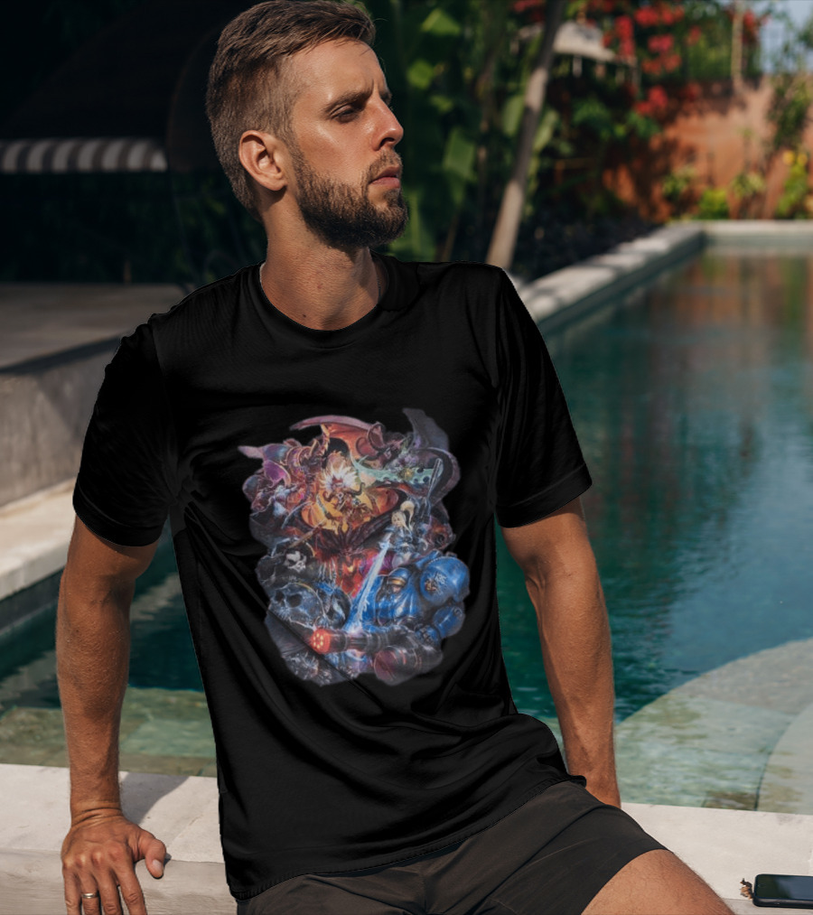 Blizzard Store Heroes Of The Storm Characters Mineral Wash T-Shirt