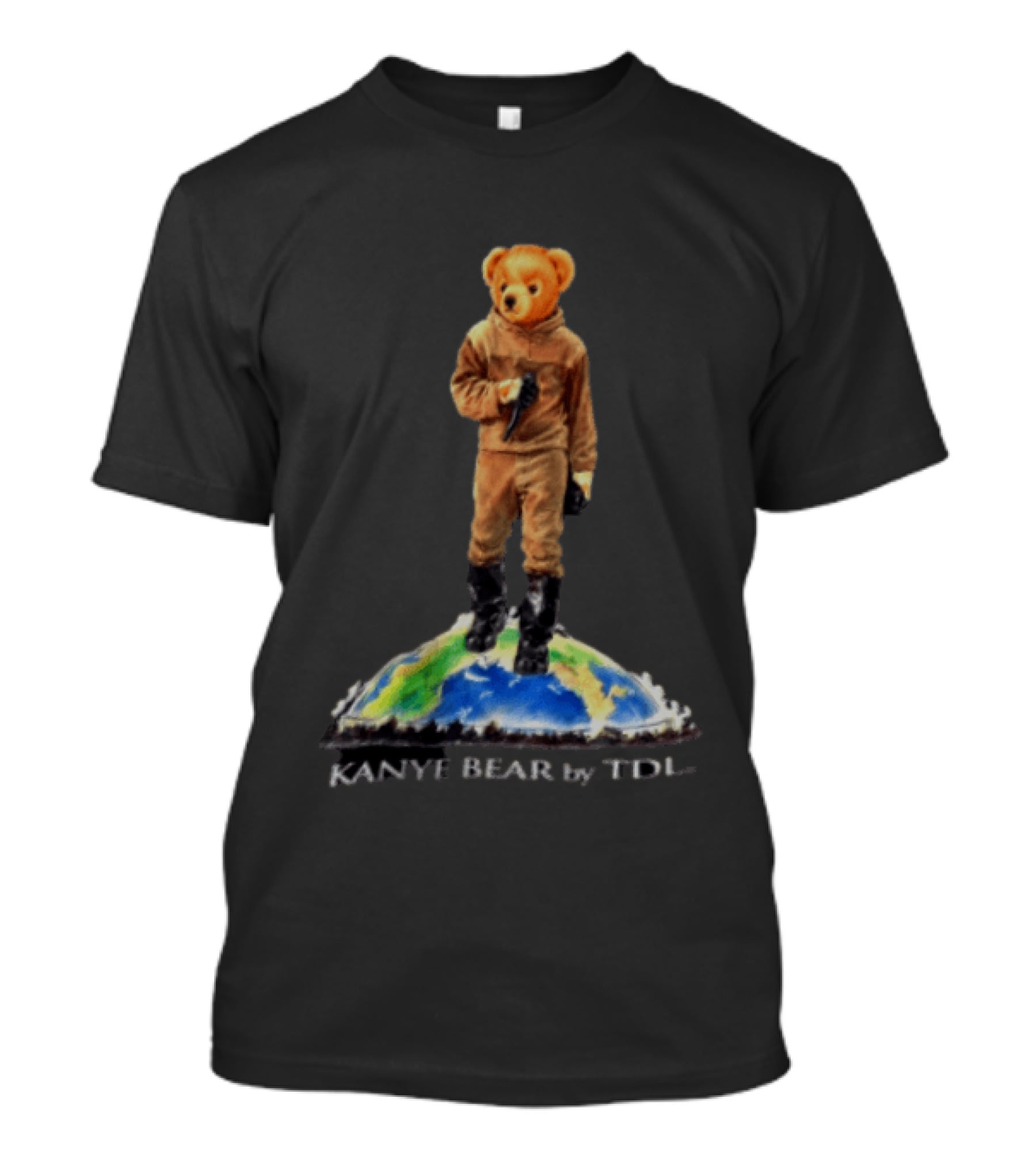 Kanye Bear By TDL Earth Stand Clothing T-Shirt