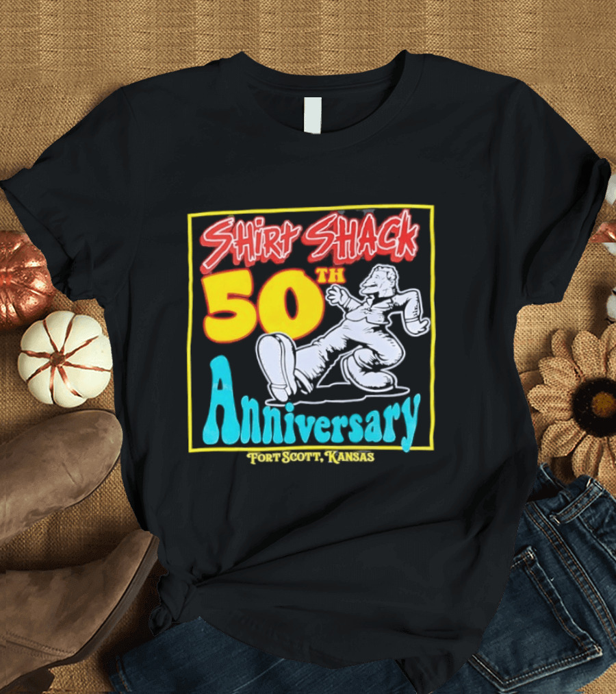 Shirt Shack 50th Anniversary Fort Scott Kansas T-Shirt