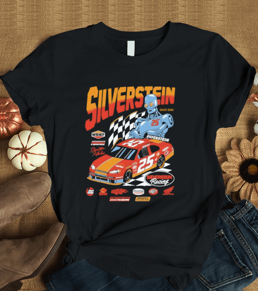 Silverstein Racecar 25 Racing WBIEF Since 2000 T-Shirt