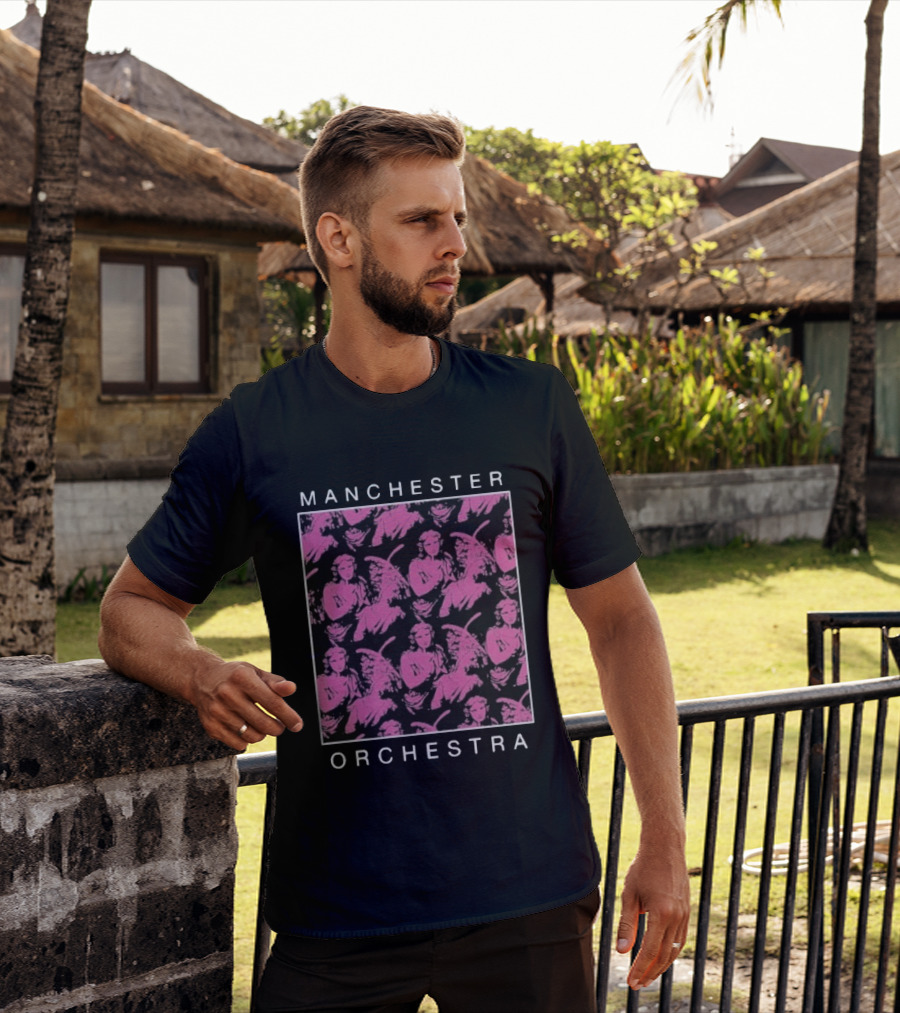 Manchester Orchestra Angels Pink T-Shirt