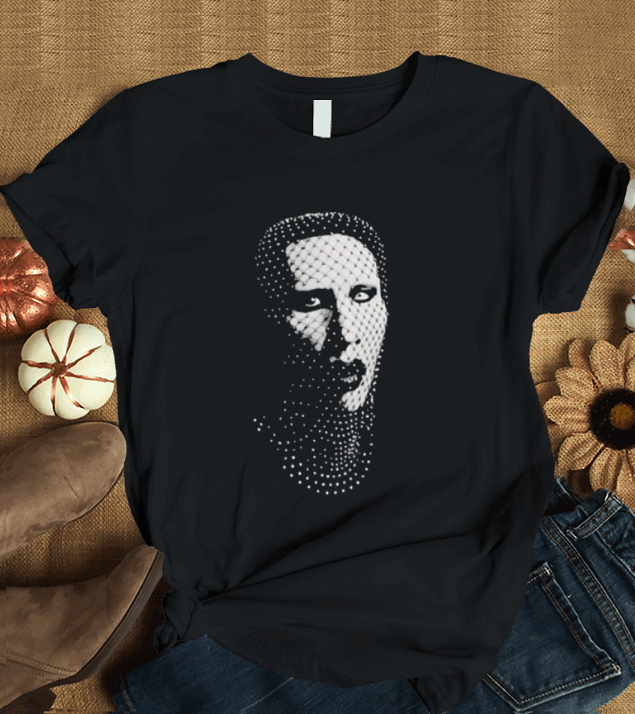 Marilyn Manson Freaks On Tour 2026 Rob Zombie Mesh Of Darkness Tour T-Shirt