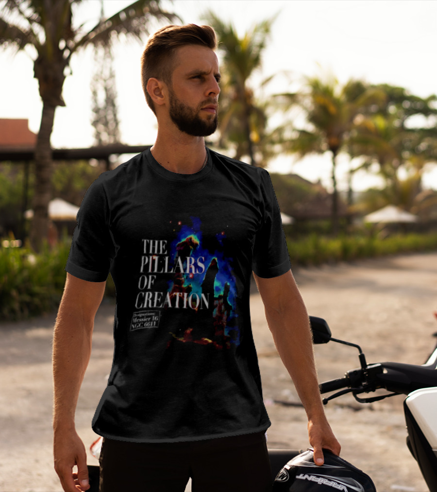The Pillars Of Creation Messier 16 NGC 6611 Space T-Shirt