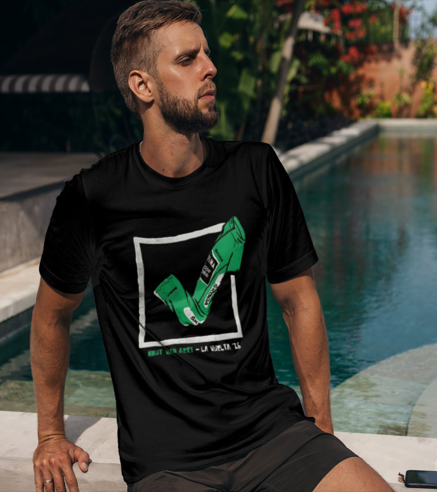 Wout Van Aert La Vuelta 26 Visma Lease A Bike Skoda Cycling Jersey T-Shirt