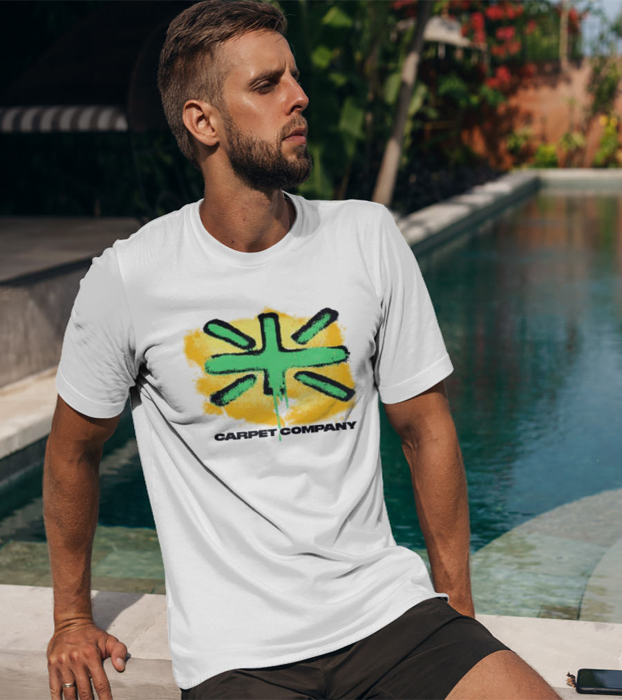 Carpet Company Union Jack White T-Shirt