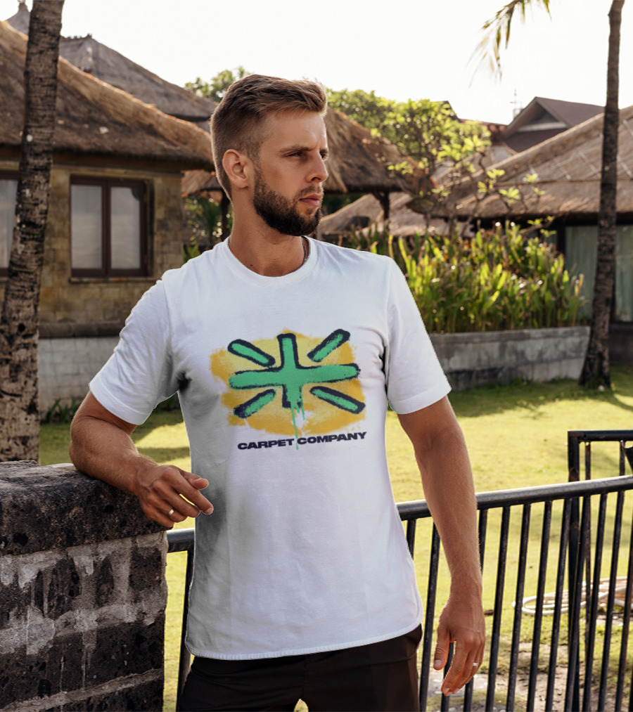 Carpet Company Union Jack White T-Shirt