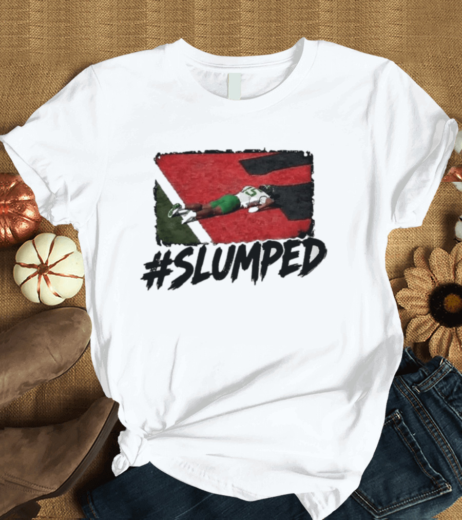 Drew Mestemaker 15 Oregon Hashtag Slumped Football Moment T-Shirt