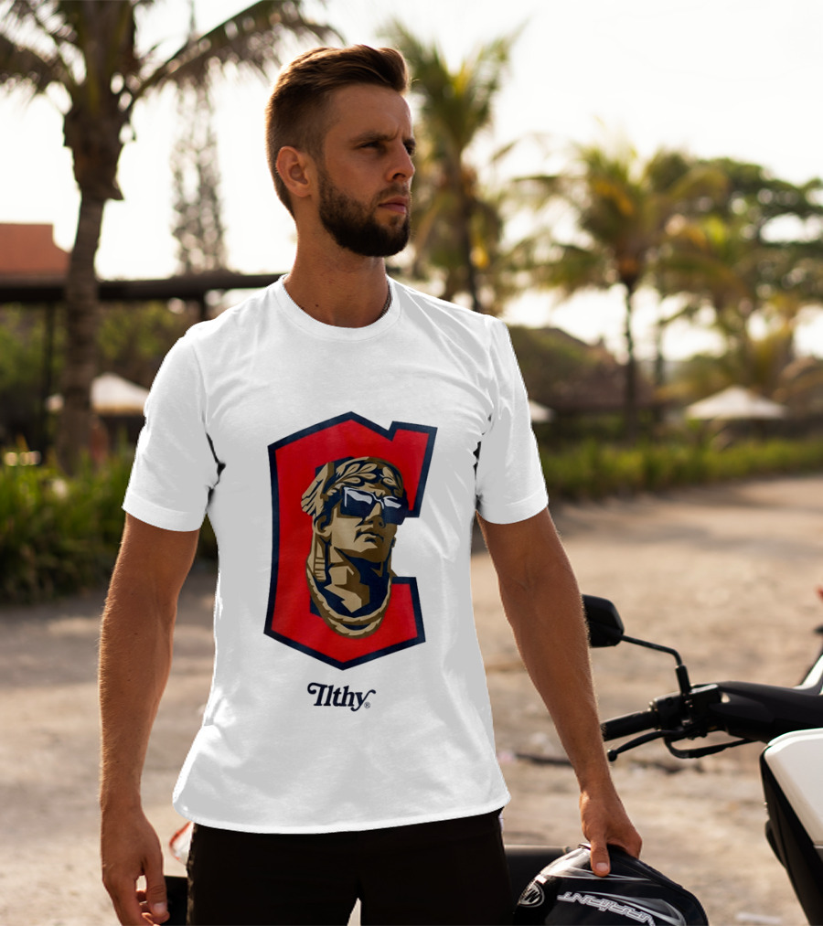 Guardians ILTHY Bold Warrior Statue With Sunglasses T-Shirt