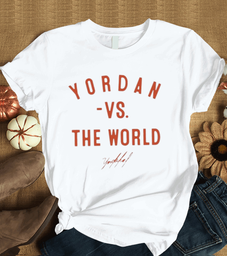 Yordan Alvarez Vs The World Houston Astros Fan T-Shirt