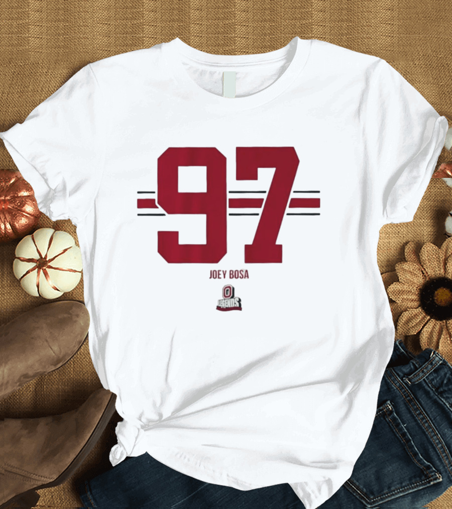 Ohio State Buckeyes Joey Bosa 97 Legends T-Shirt