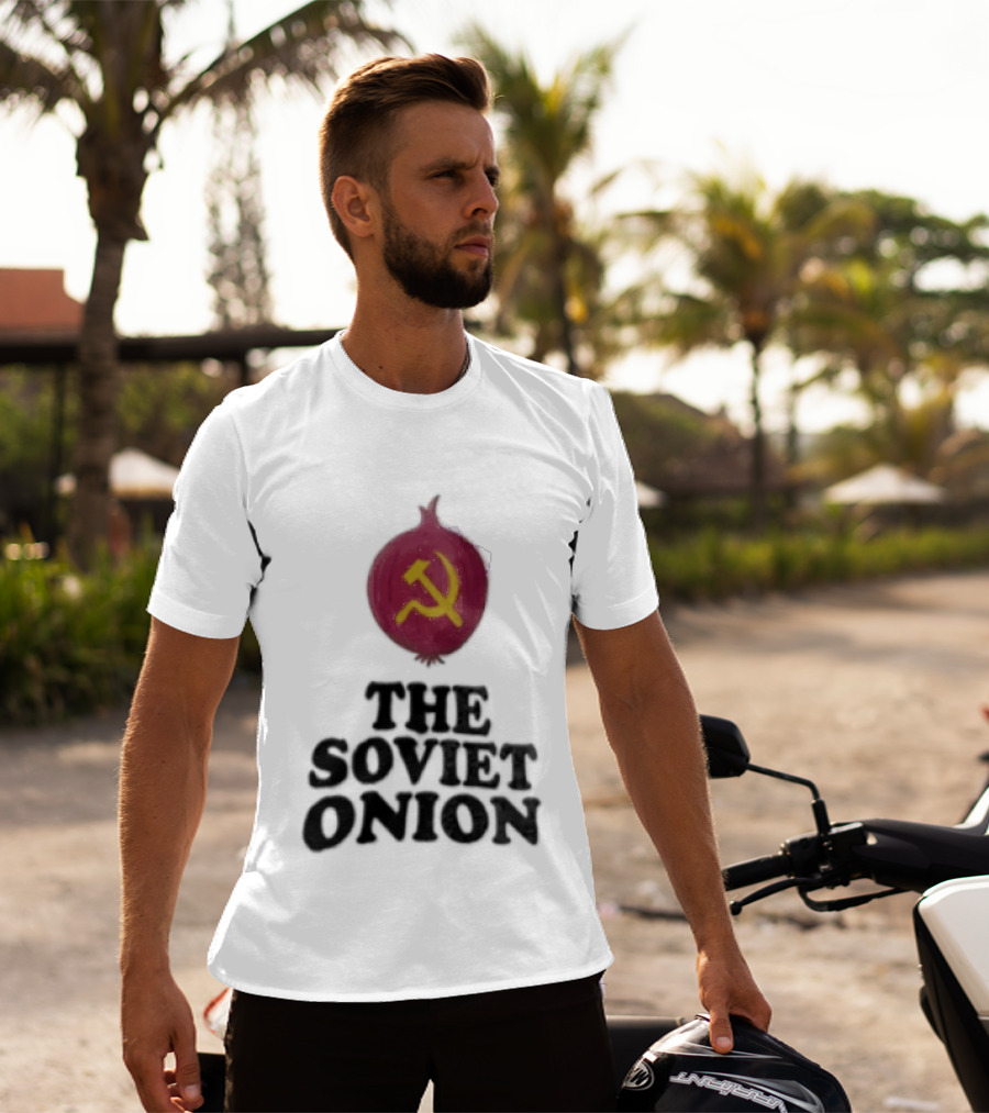 The Soviet Onion Hammer And Sickle T-Shirt