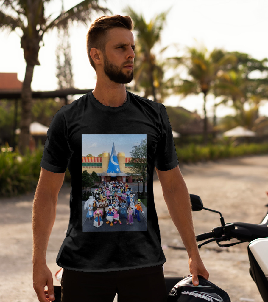 Happy The Magic Of Disney Animation Opening Day At Disney Hollywood Studios Characters T-Shirt