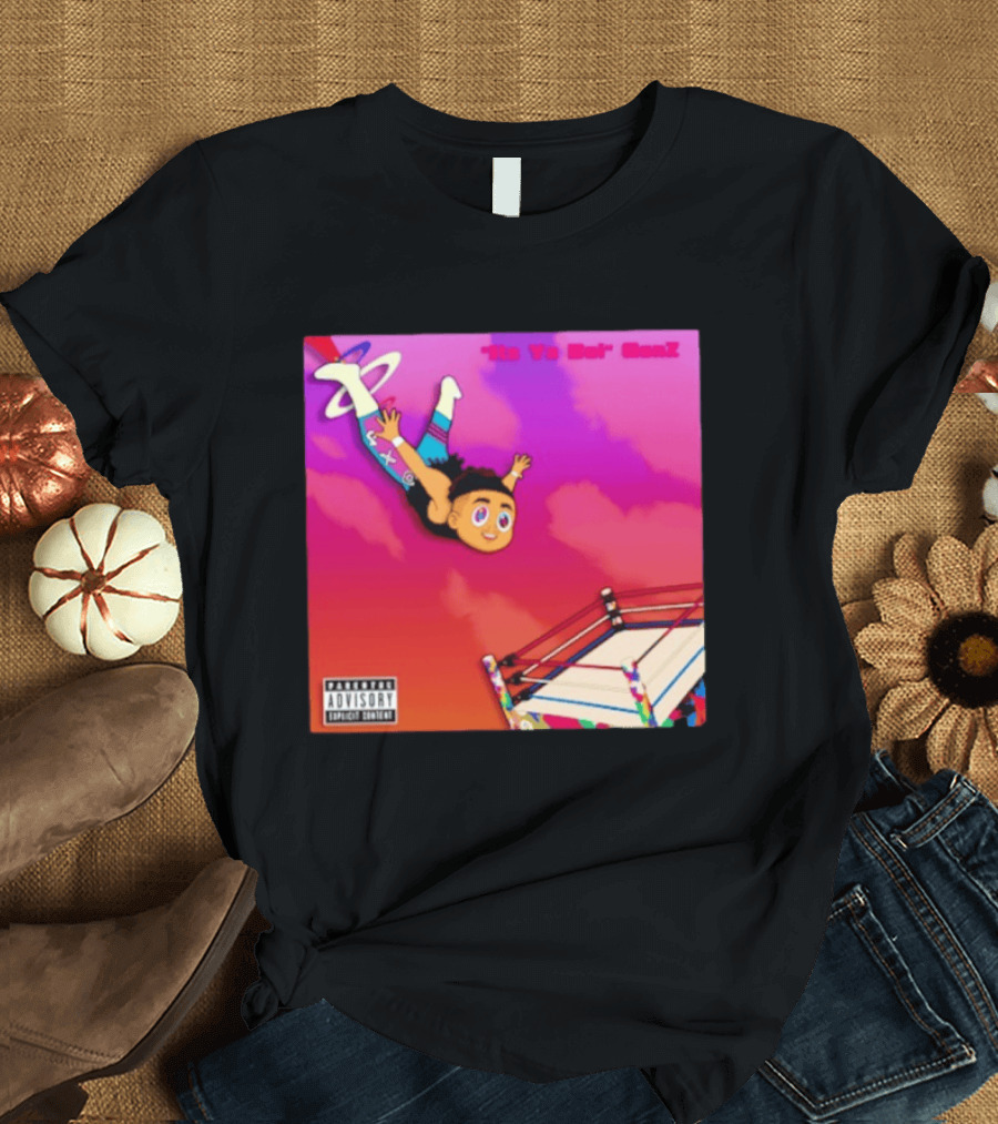 It's Ya Boi Gen Z Wrestling Ring Parental Advisory T-Shirt
