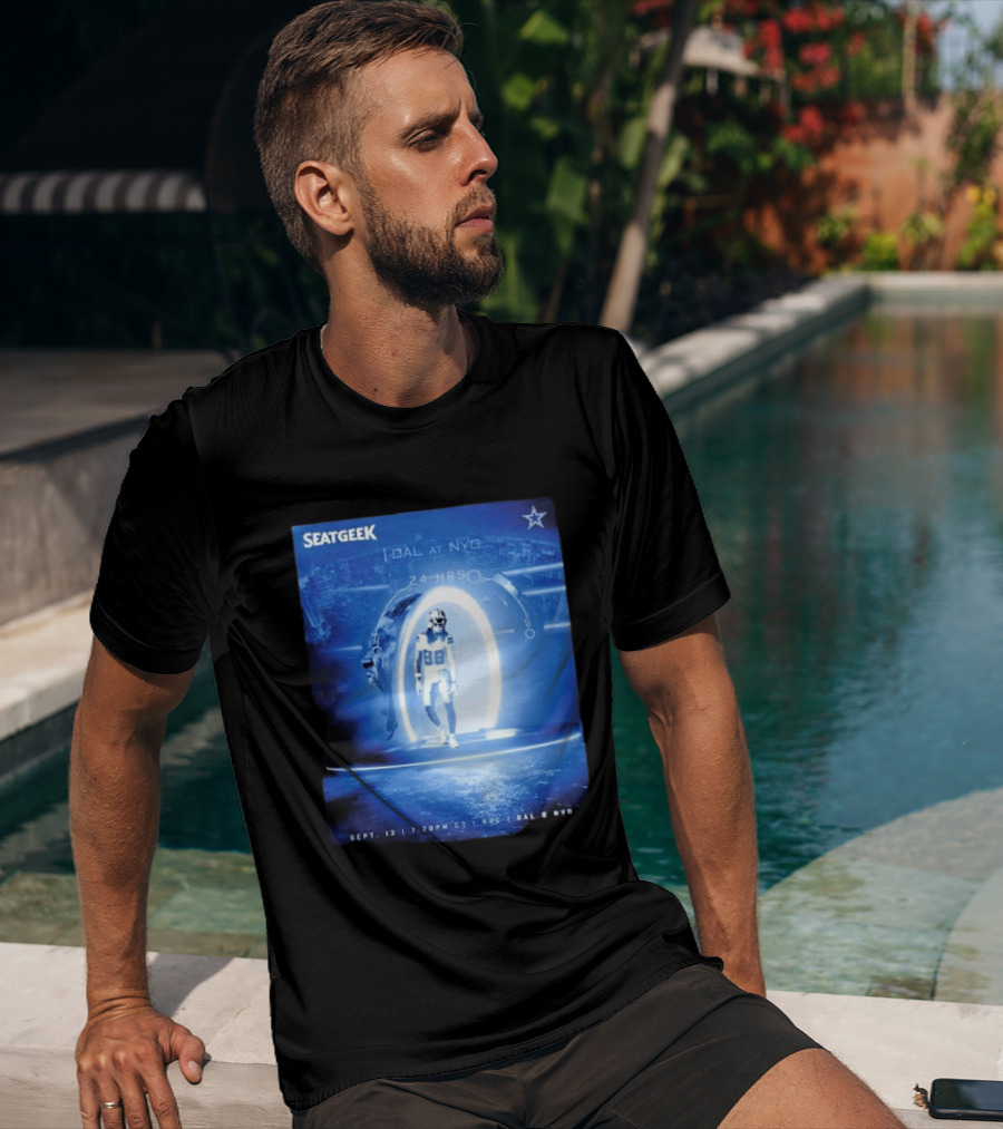 Seatgeek Dallas Vs New York Giants MetLife Stadium September 13 2026 24 Hrs Countdown T-Shirt