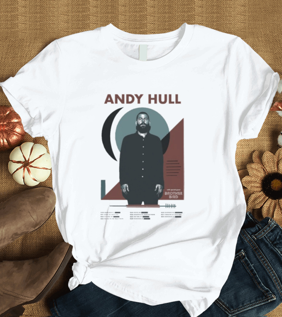 Andy Hull Brother Bird 2026 Tour Manchester Orchestra Solo T-Shirt