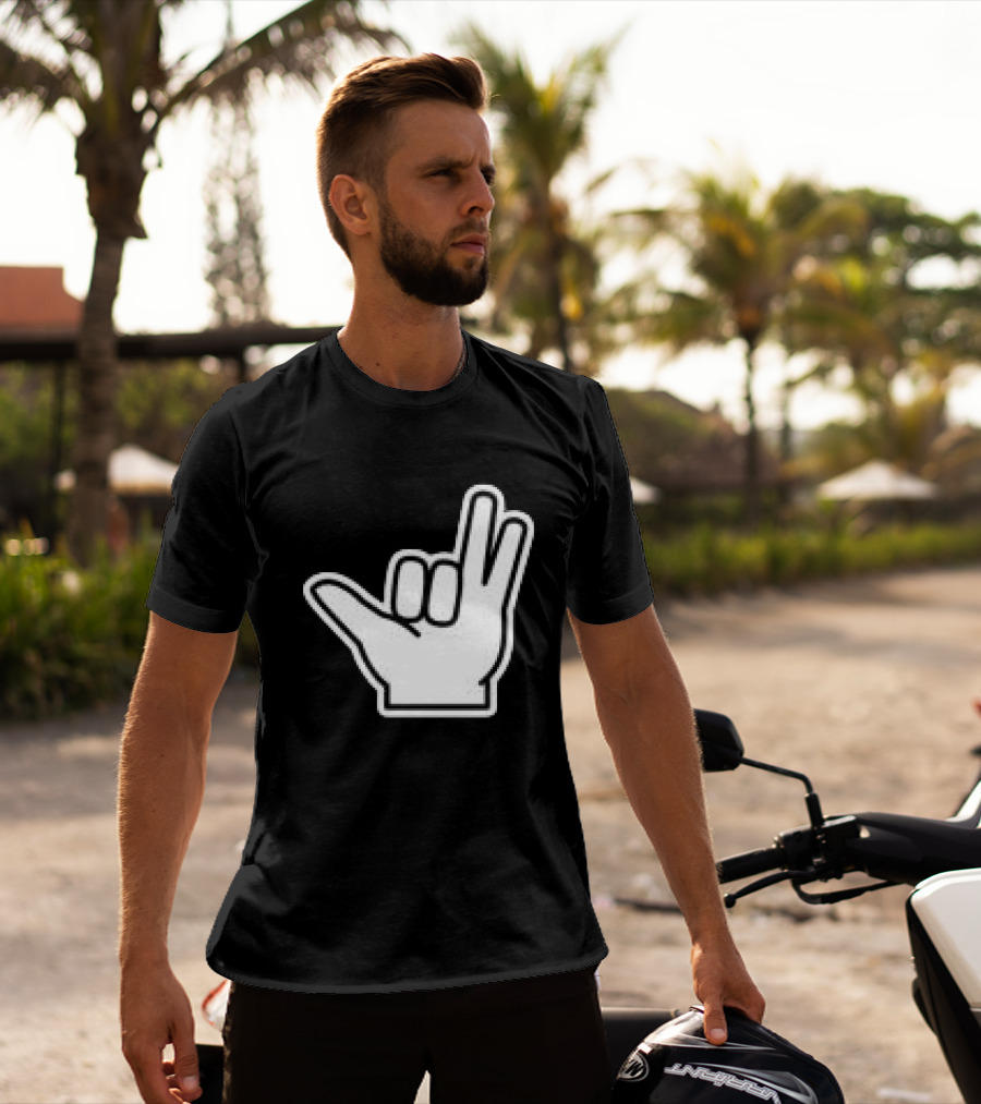 8Ro8 Shop Hammajang Shaka Hand Gesture T-Shirt