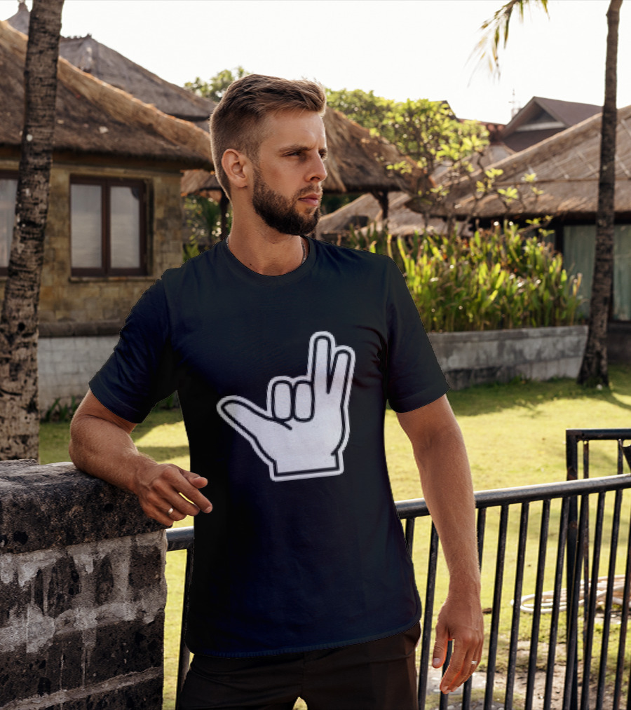 8Ro8 Shop Hammajang Shaka Hand Gesture T-Shirt