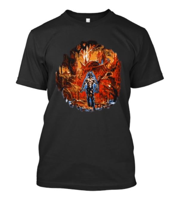 200 Stab Wounds Lowest Form Gothic Demon Cave Fantasy T-Shirt
