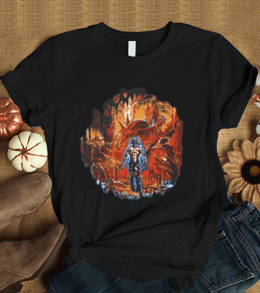 200 Stab Wounds Lowest Form Gothic Demon Cave Fantasy T-Shirt