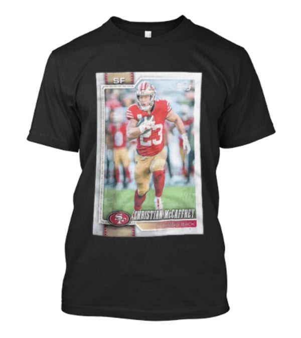 2026 Topps Christian McCaffrey SF 49ers Running Back Card T-Shirt