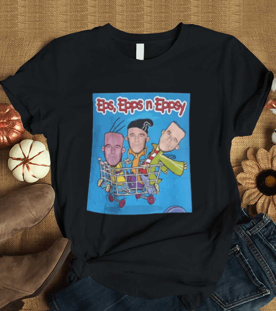 Eps Epps N Eppsy Ed Edd N Eddy Cartoon Style Faces T-Shirt