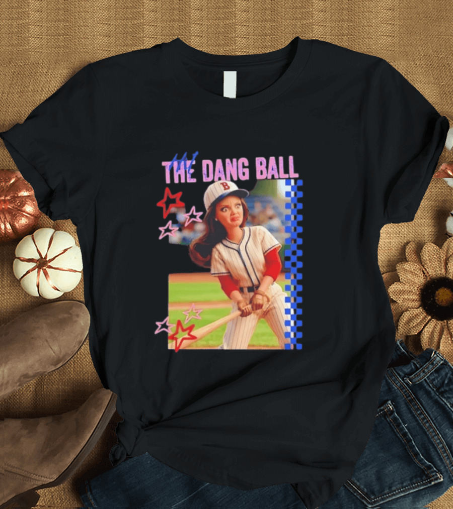 Barbie Ballfield Hit The Dang Ball Baseball Player Doll Vintage Stars T-Shirt