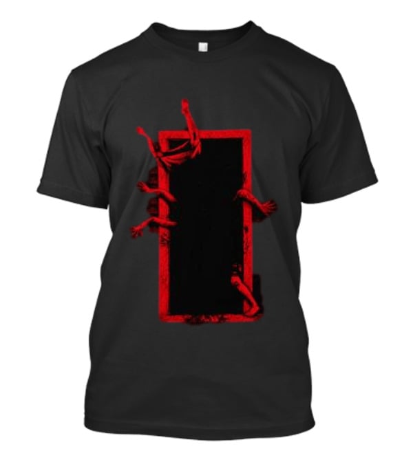 Heavy Spoilers Evil Inside Creepy Hands Shadow Box T-Shirt