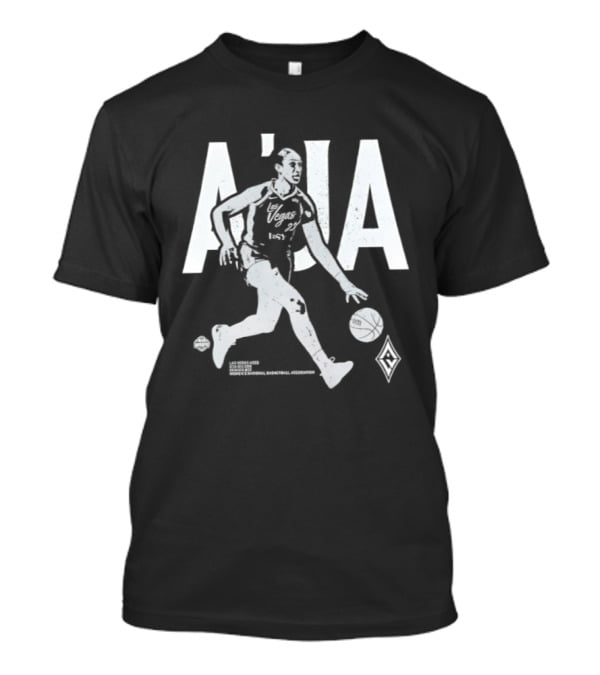 Las Vegas Aces A'ja Wilson Basketball Player Iconic Sports Moment T-Shirt